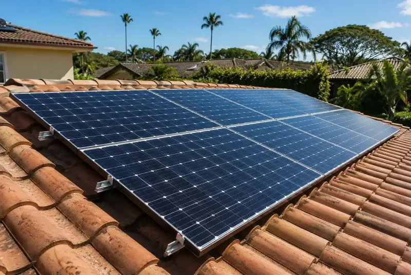 Installation de panneaux solaires à Monswiller